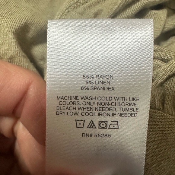 Express Green Ruched Bubble Tank- X-Large - Picture 10 of 10